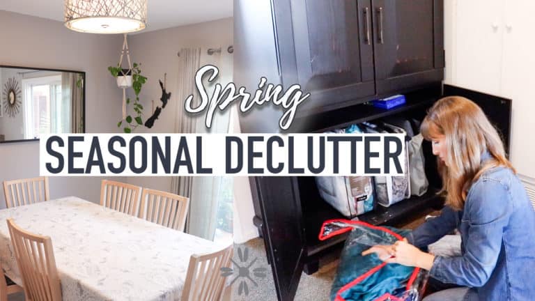 Seasonal declutter simple and easy declutter