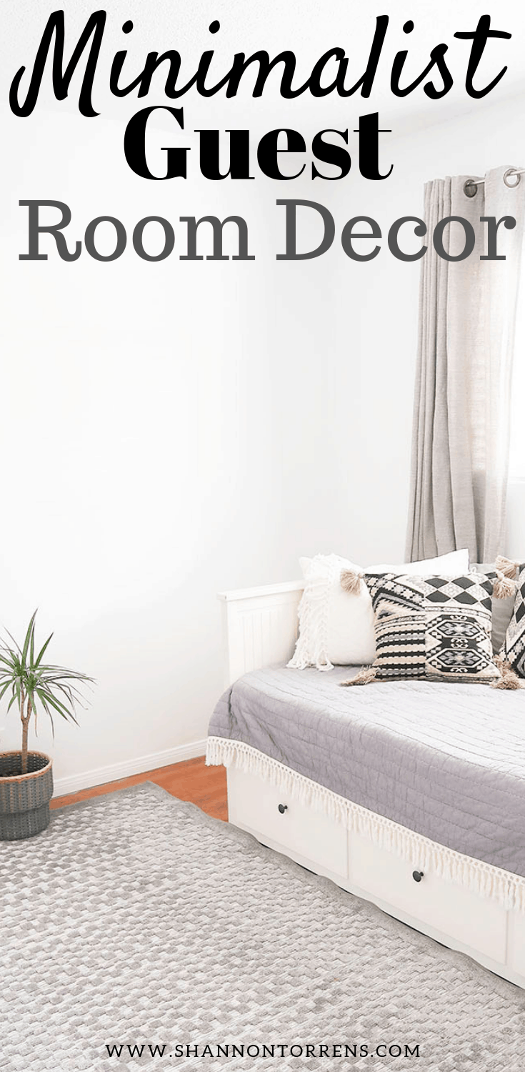 Minimalist Guest Bedroom Ideas - ArkeStyle