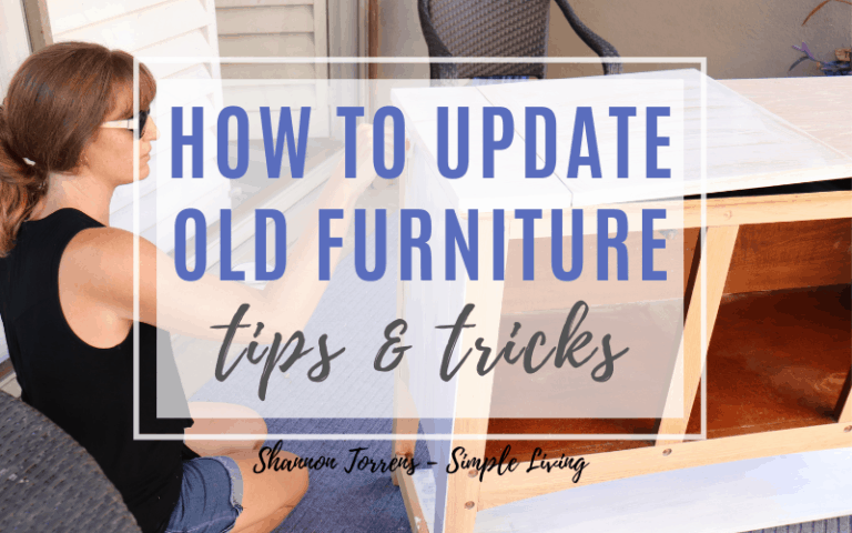 How to update old furniture