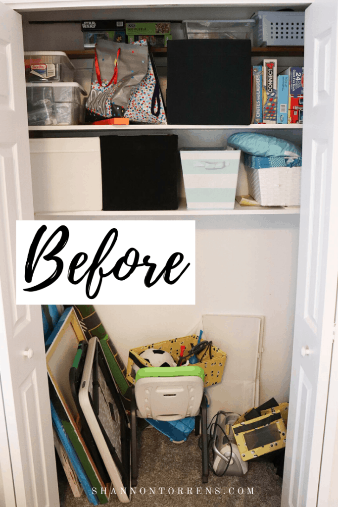 How To Organize Hall Closets - Quickly and Easily - Shannon Torrens