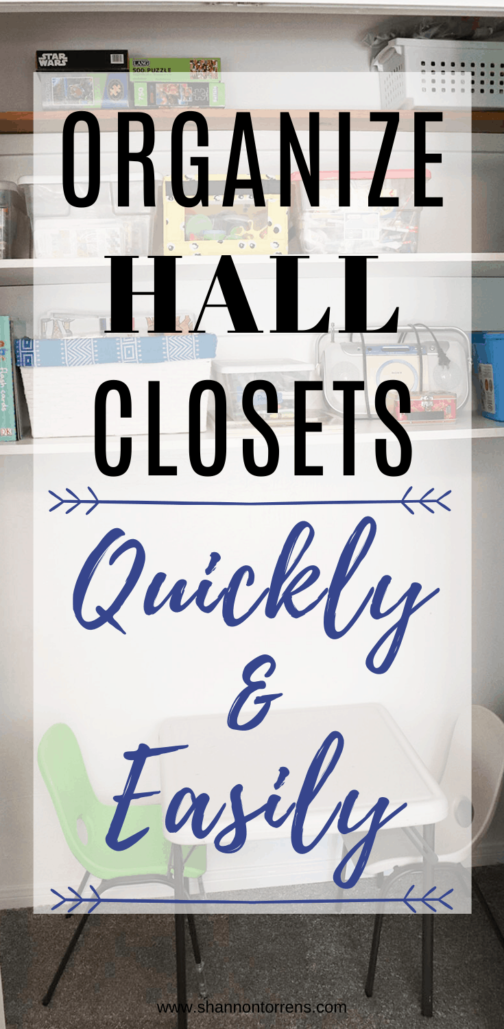How To Organize Hall Closets Quickly and Easily Shannon Torrens