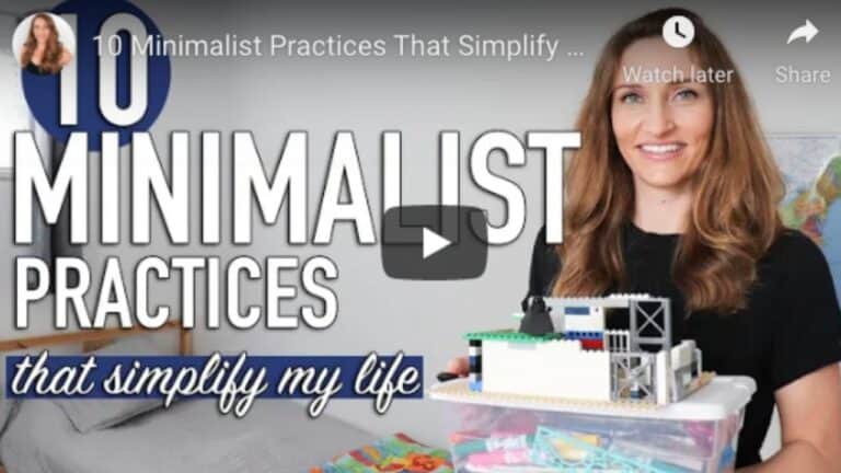 10 Minimalist Practices That Are Life Changing - Shannon Torrens