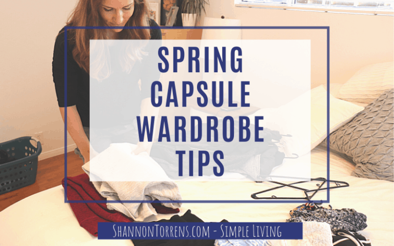 Spring Capsule Wardrobe tips