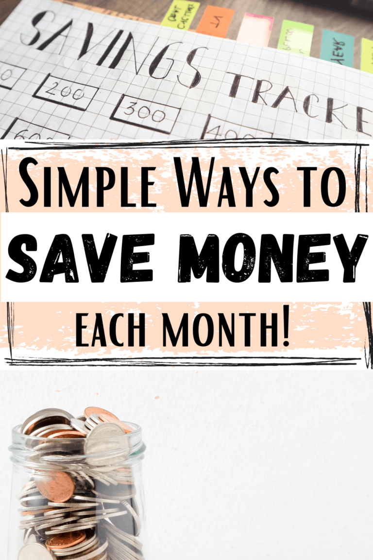 Simple Ways to Save Money Each Month - Shannon Torrens
