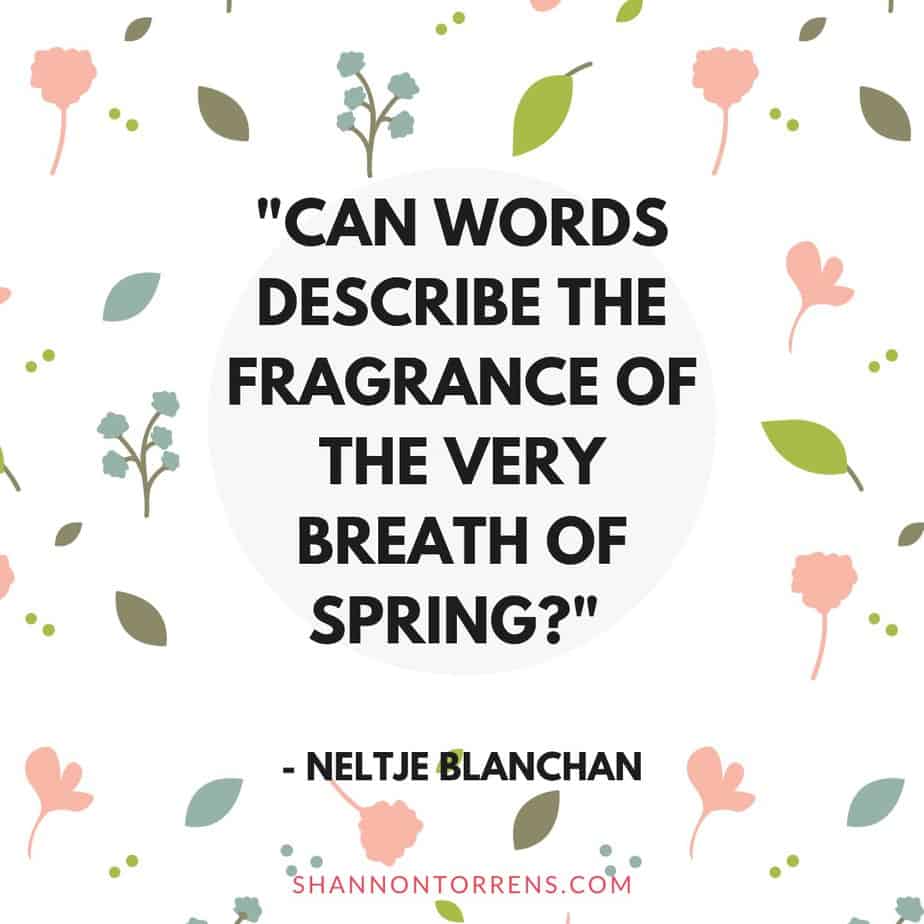 20 March Quotes To Get Ready For Spring - Shannon Torrens