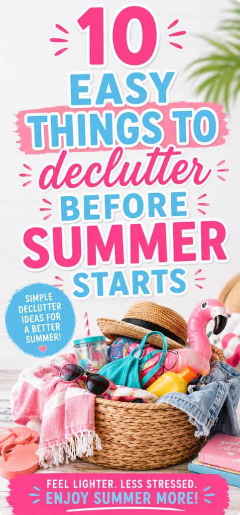 summer declutter