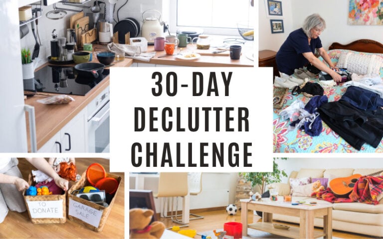 30-day declutter challenge