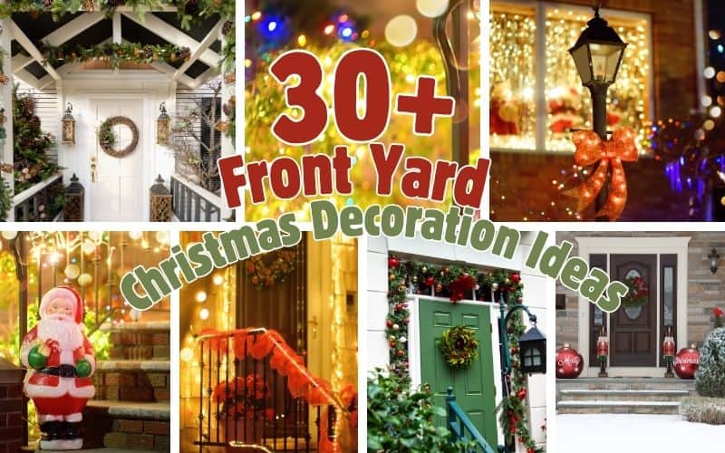 30 front yard Christmas decoration ideas