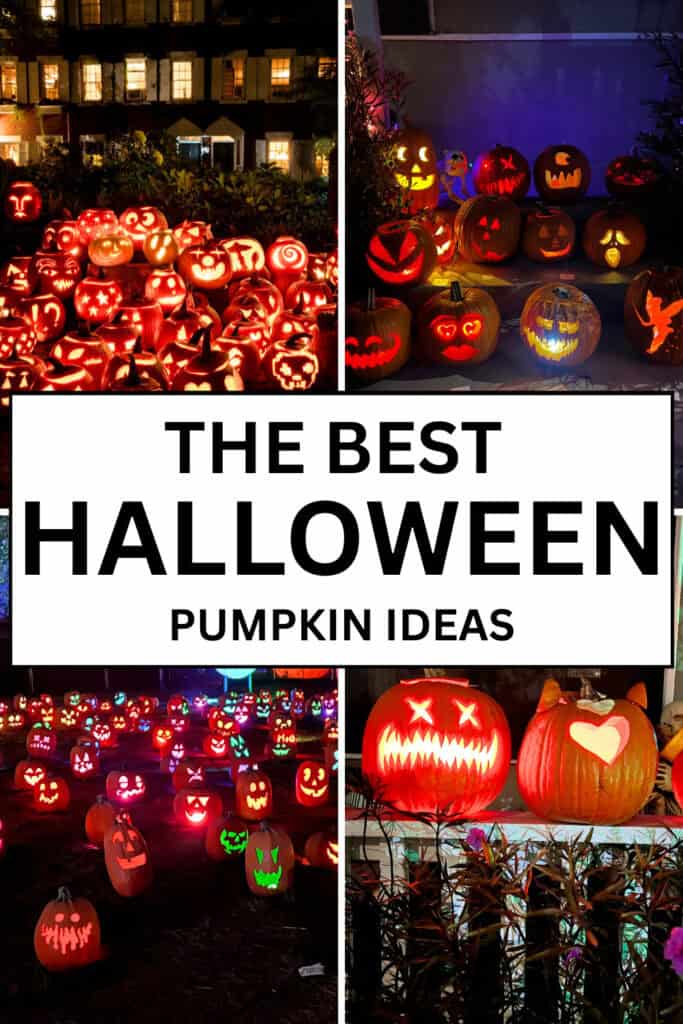 THE BEST HALLOWEEN PUMPKIN IDEAS