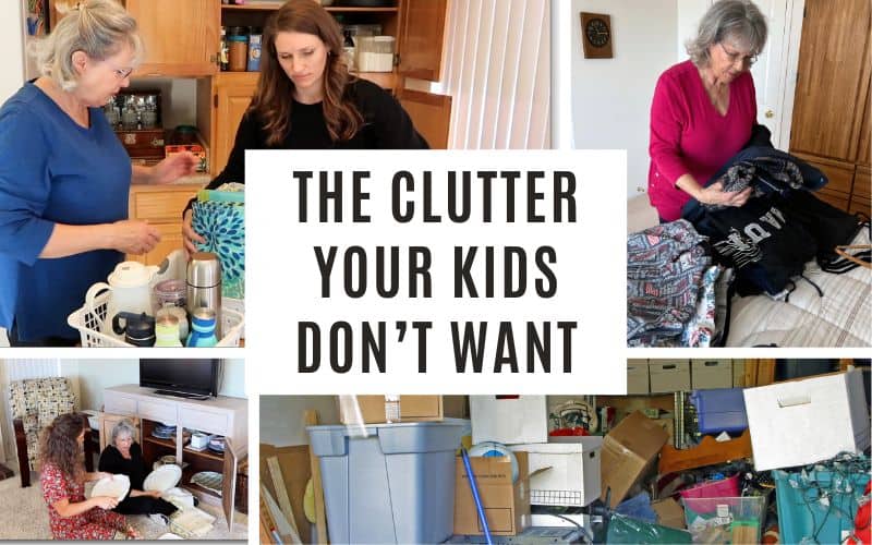 The clutter your kids don't want
