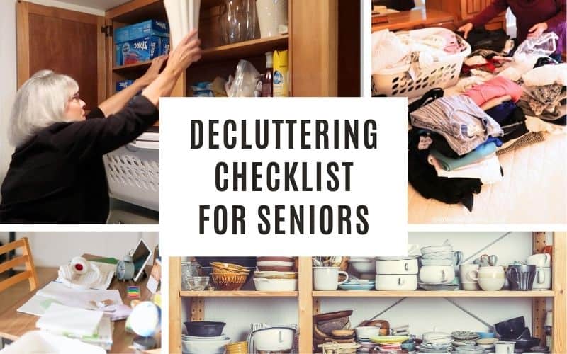 decluttering checklist for seniors