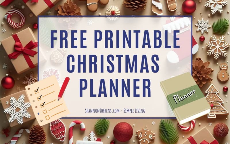 free printable Christmas Planner