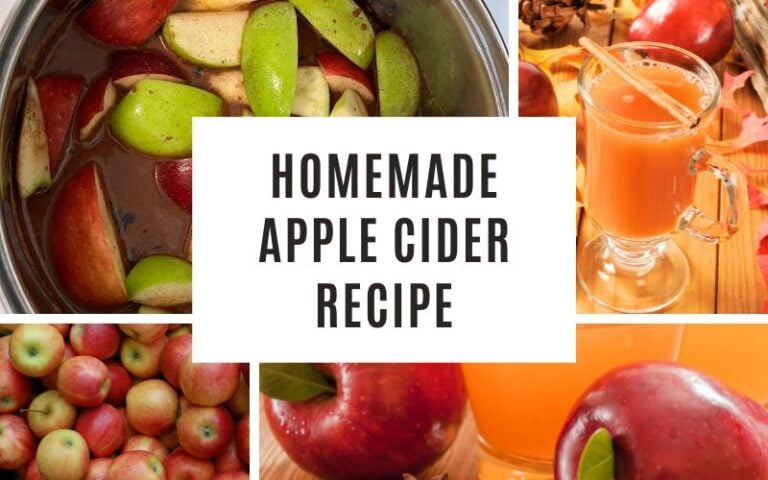 homemade apple cider recipe