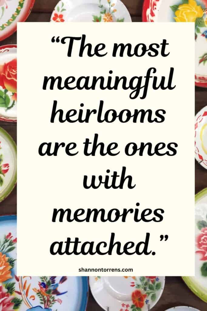 memories items quote