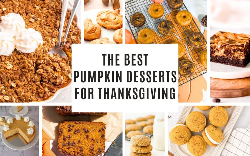 the best pumpkin desserts for thanksgiving