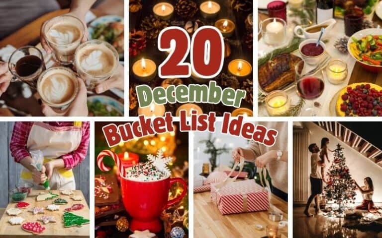 20 decmeber bucket list ideas