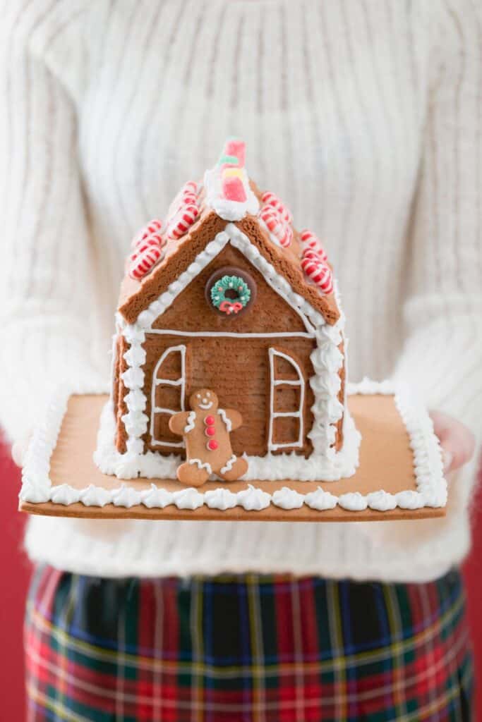 Homemade Gingerbread Houses