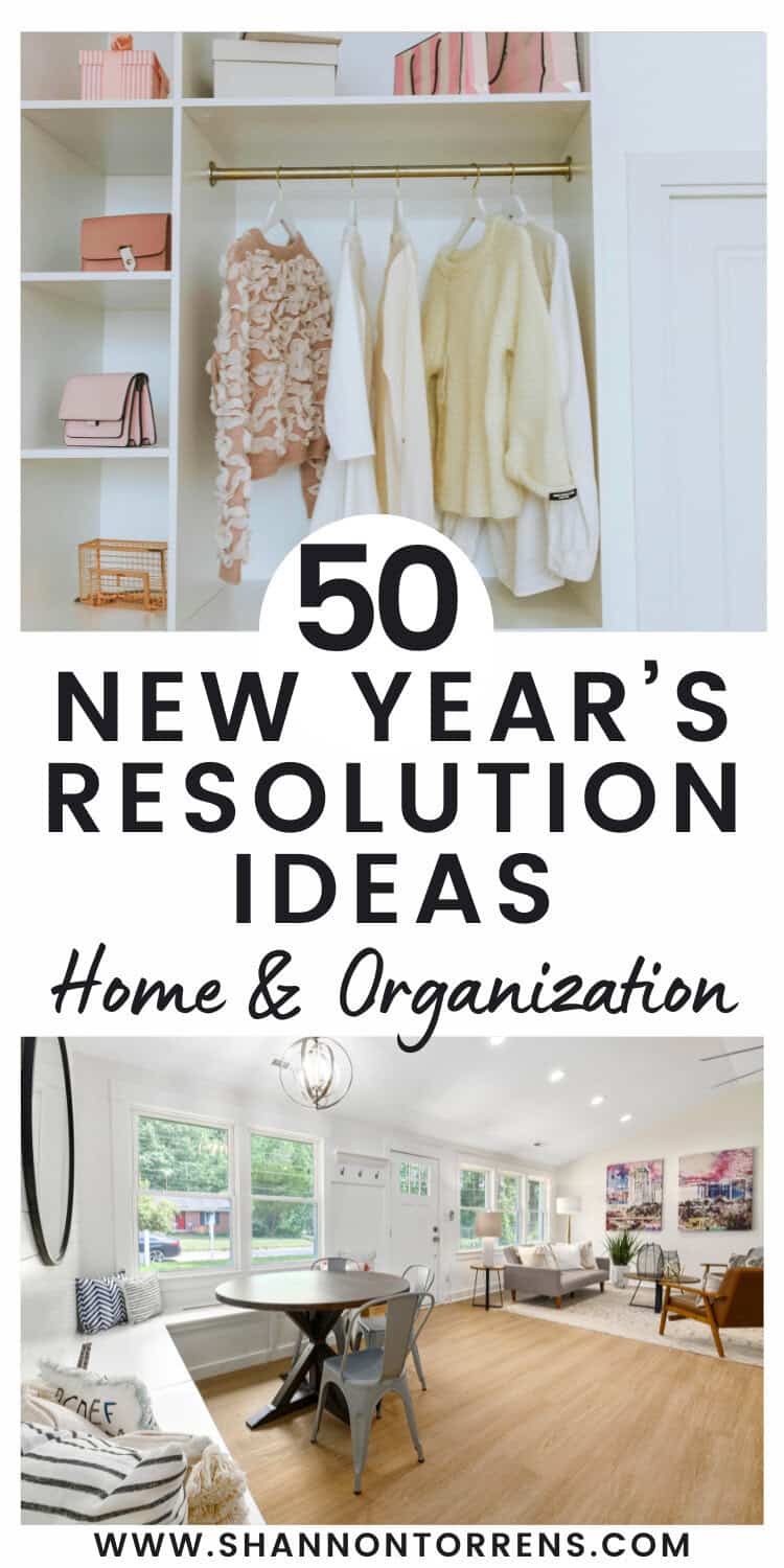 50 New Year's Resolution Ideas - Shannon Torrens