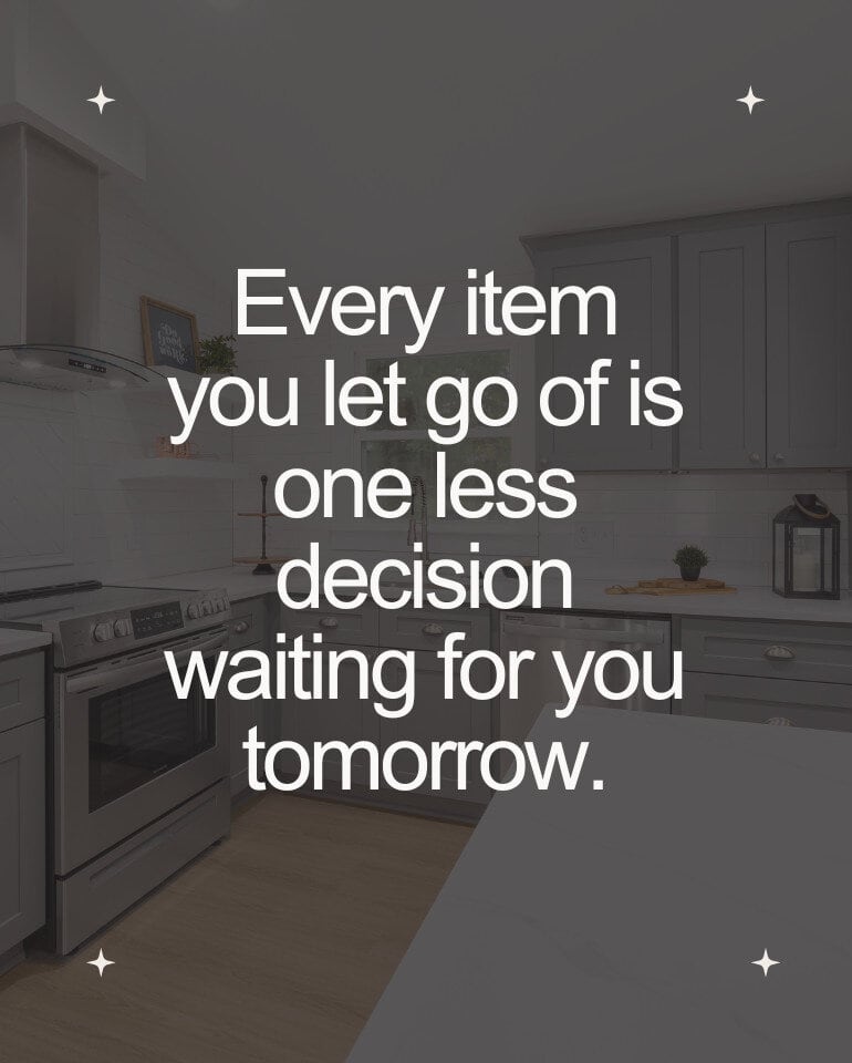 Declutter quote