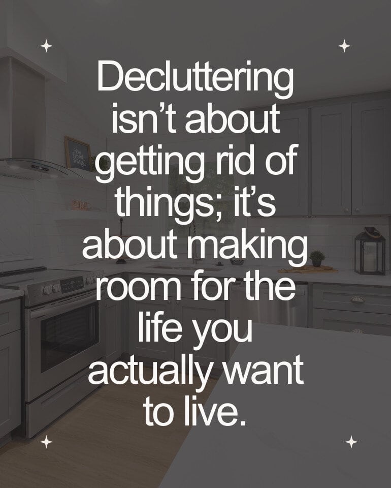 Declutter quote