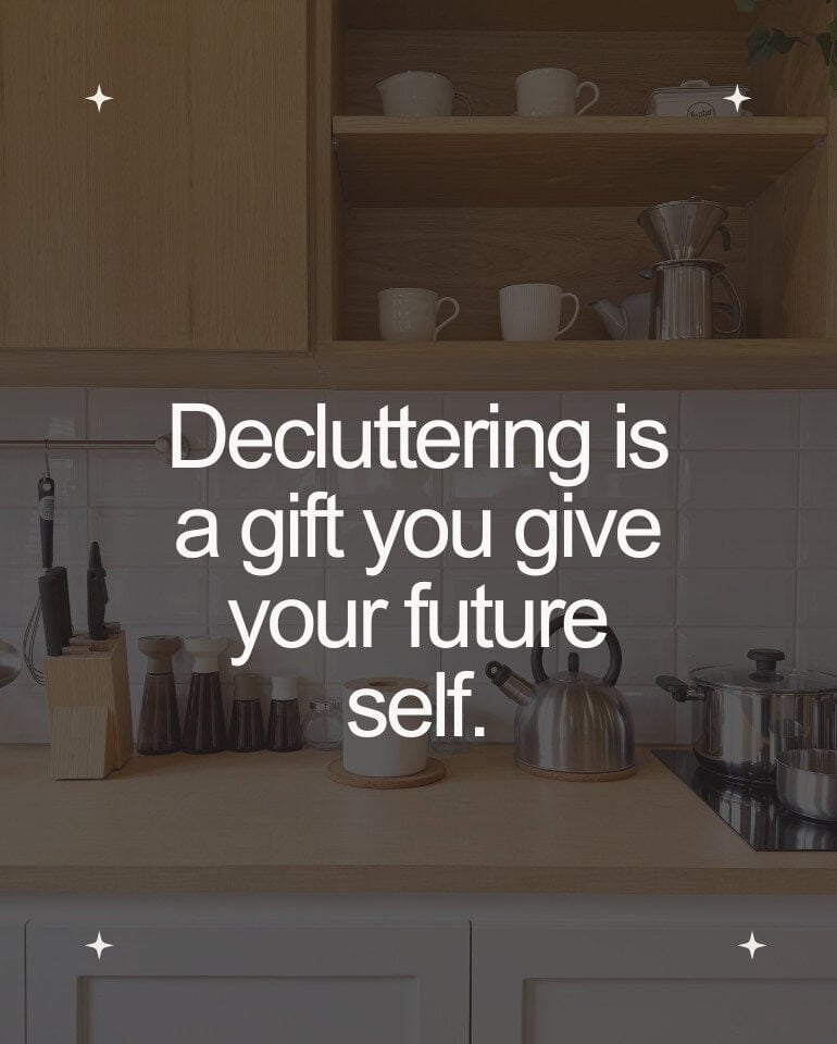 Declutter quote