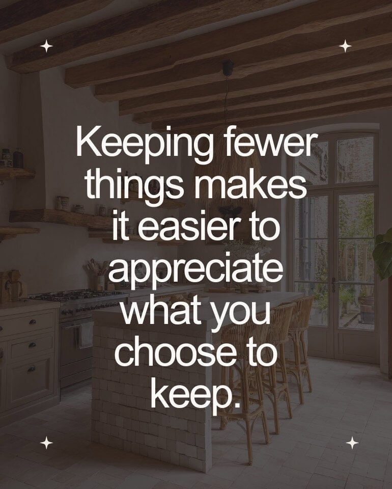 Declutter quote