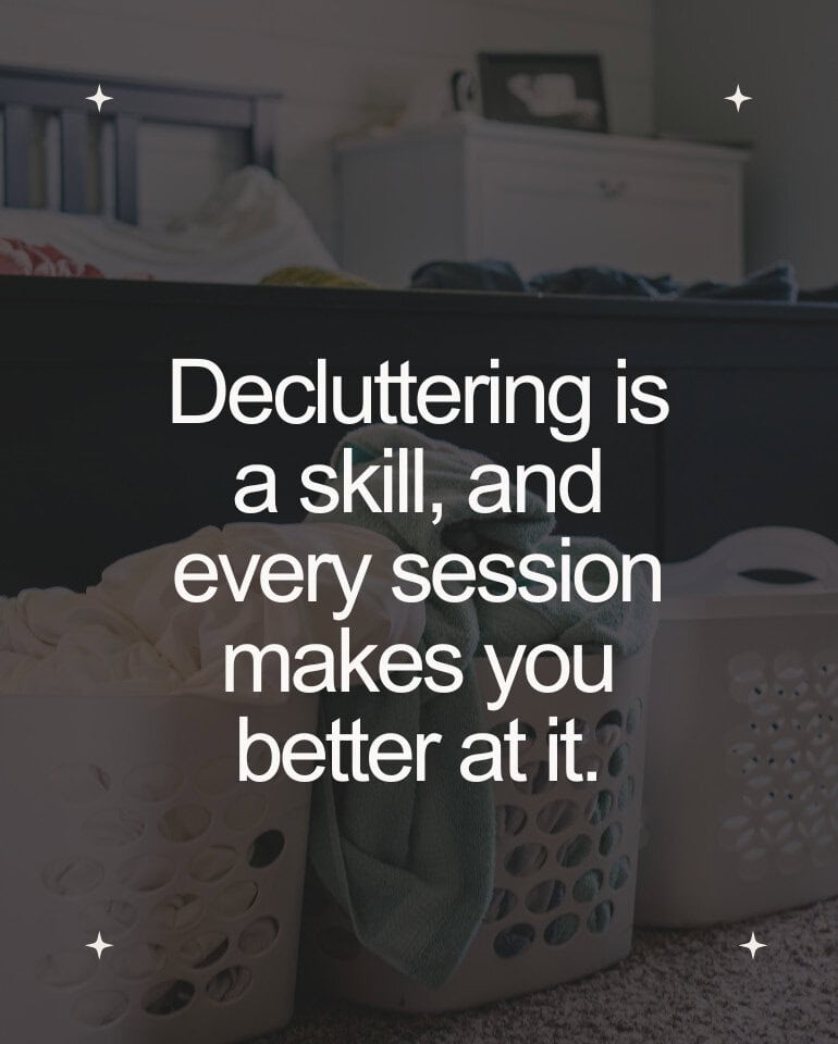 Declutter quote