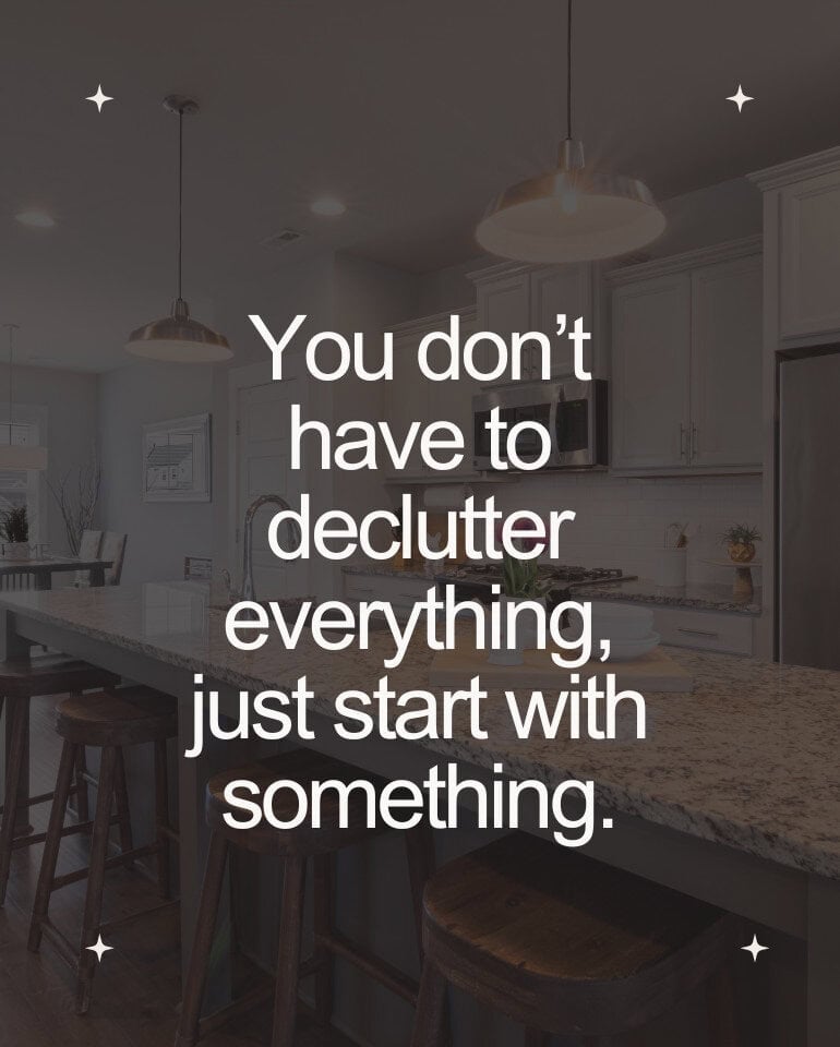 Declutter quote