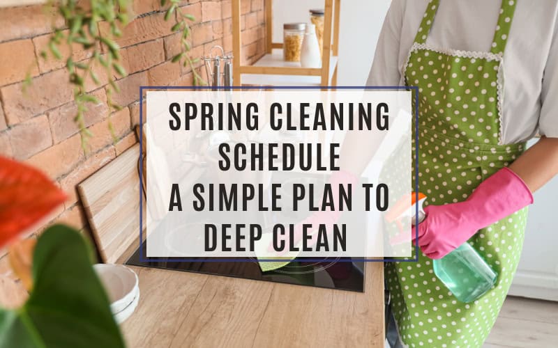 spring clean cleaning