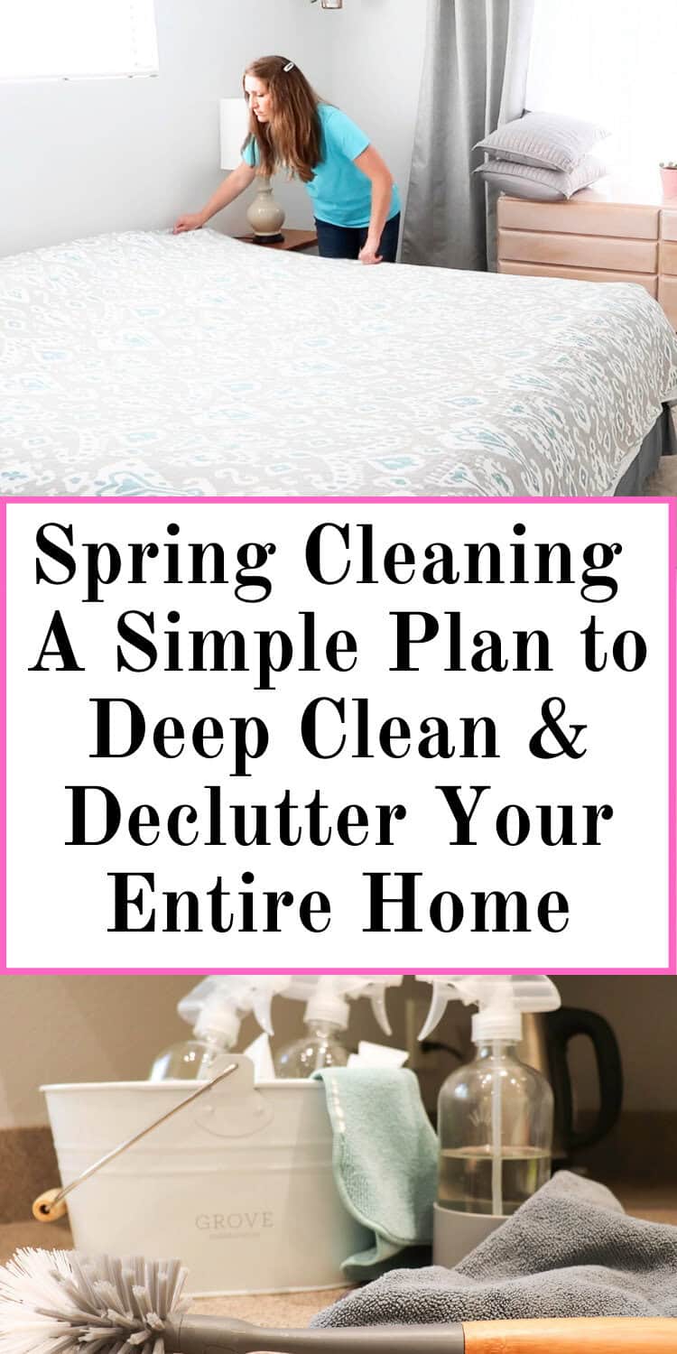 A Spring Cleaning Schedule To Deep Clean Your Home - Shannon Torrens