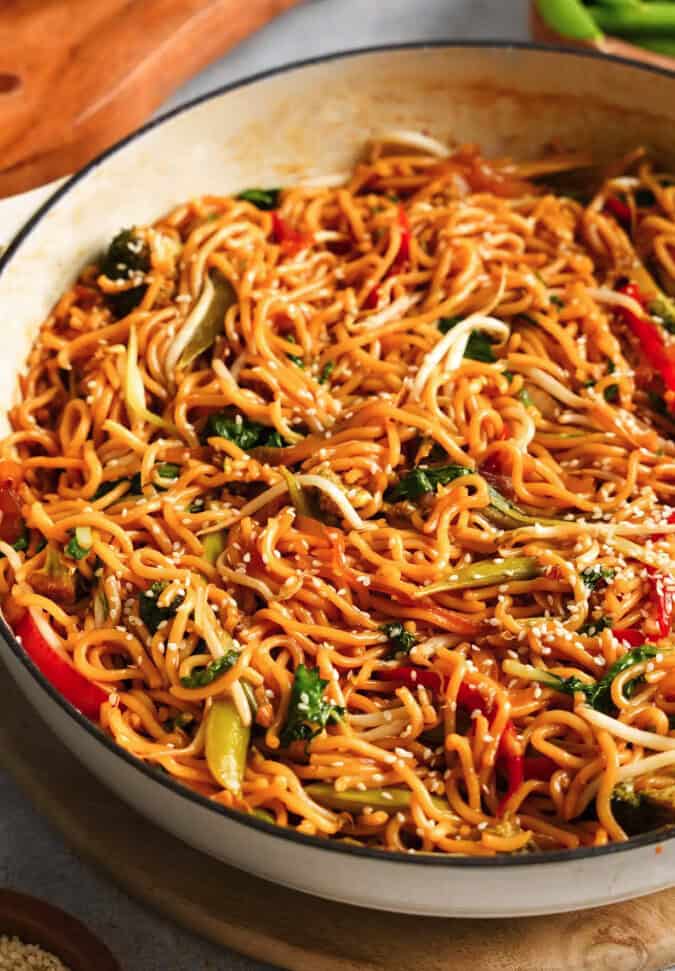 vegan chow mein