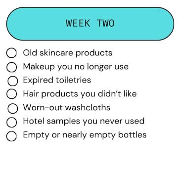 week 2 declutter