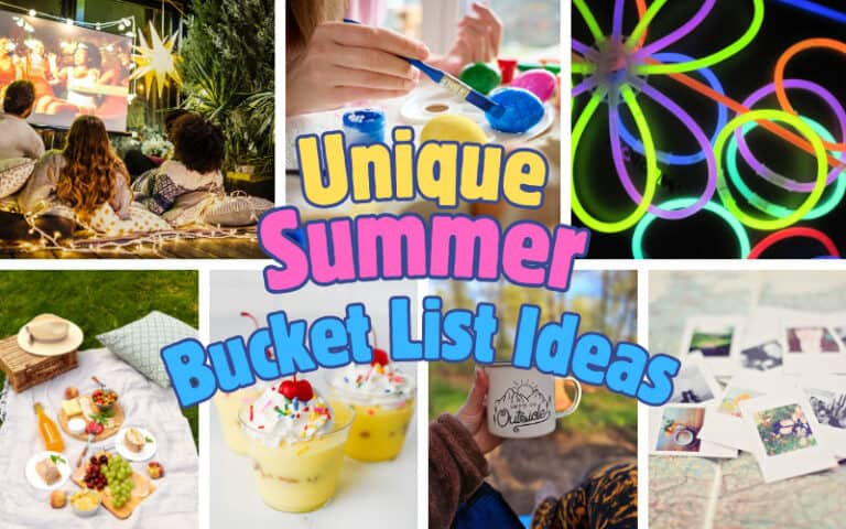 Unique summer bucket list ideas