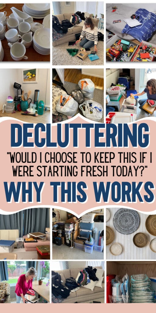 accidental decluttering question
