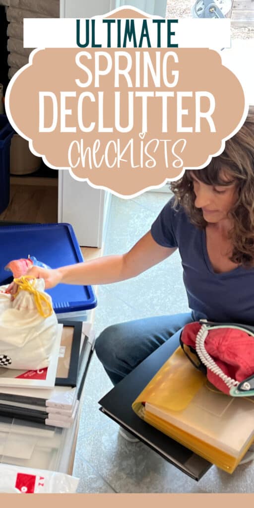 ultimate spring declutter checklist (1)