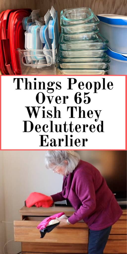 Things People Over 65 Wish They Decluttered Earlier