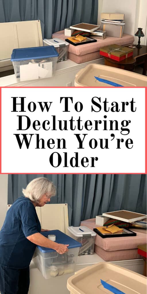 decluttering