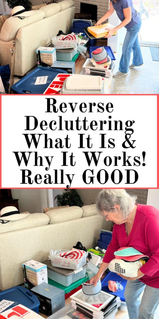 reverse decluttering