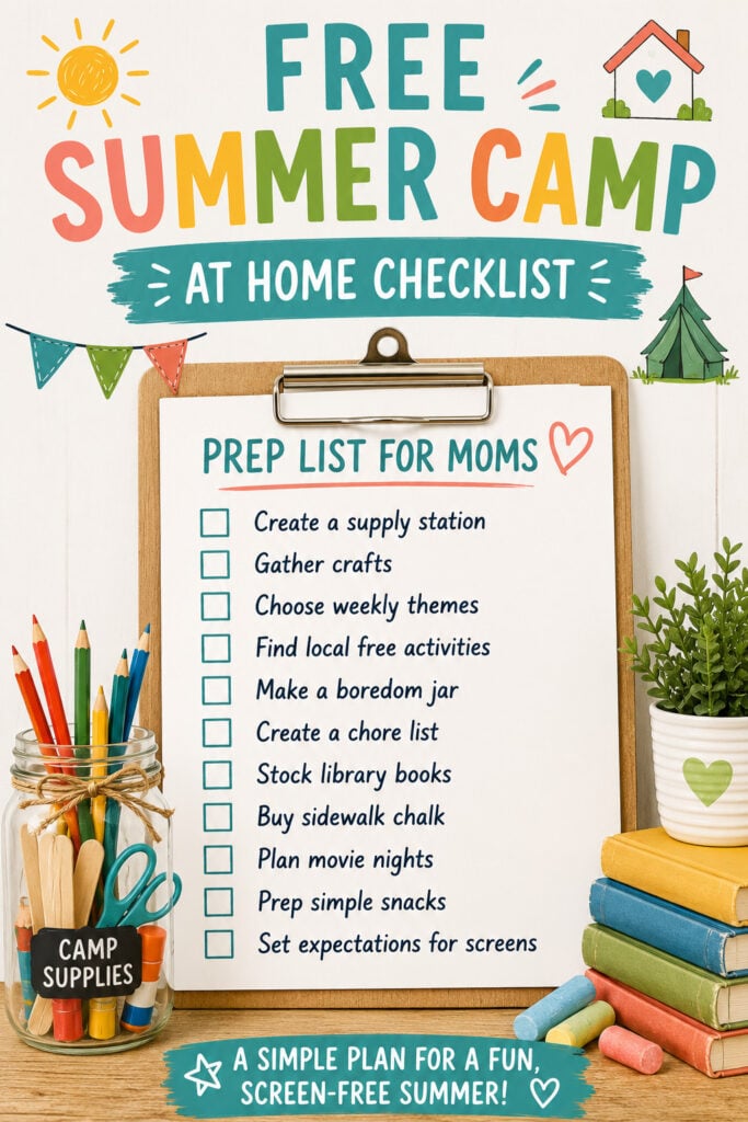summer camp checklist