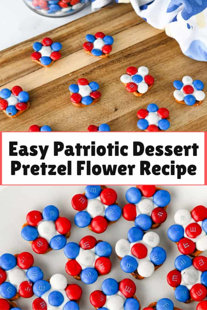 flower pretzels