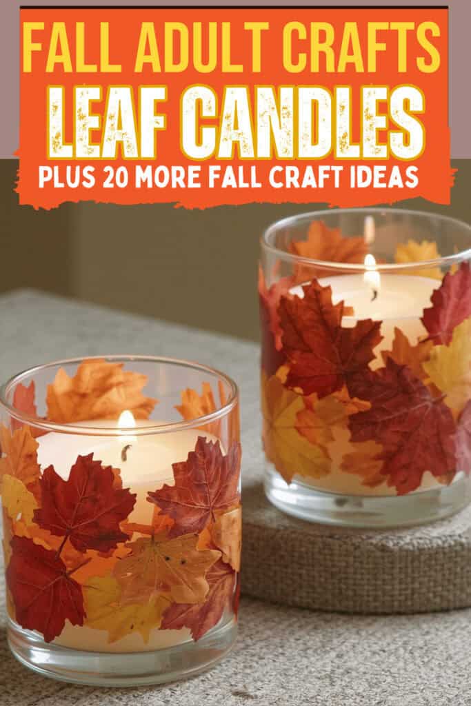 leaf candles
