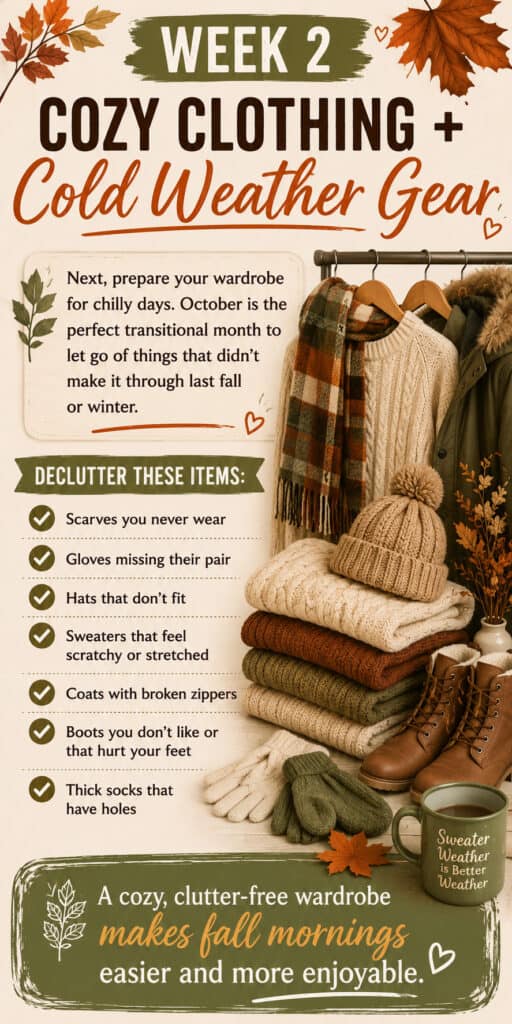 oct week 2 declutter list