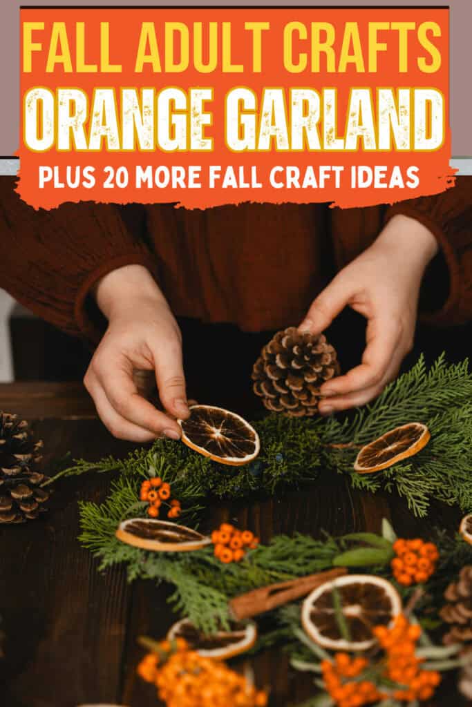 orange garland