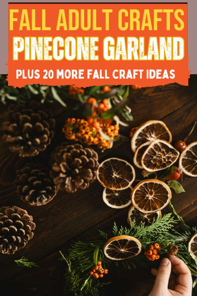 pinecone garland