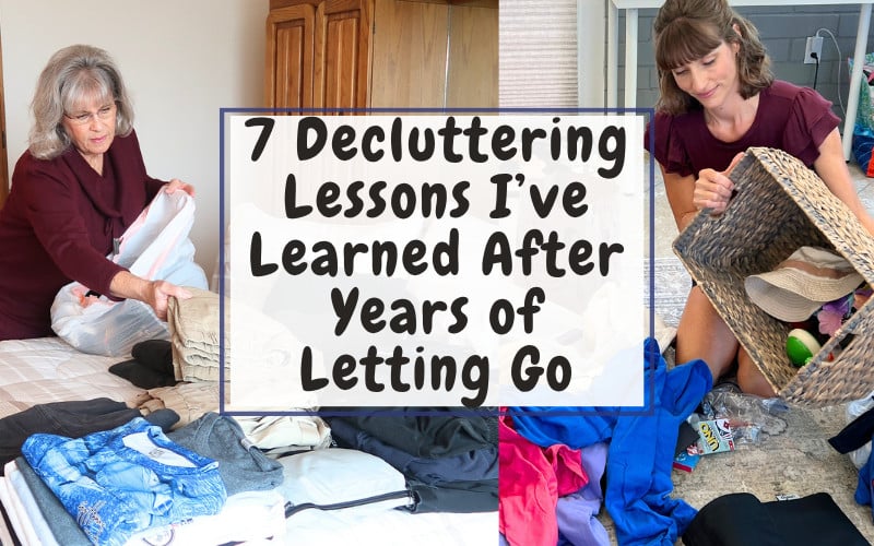 decluttering lessons