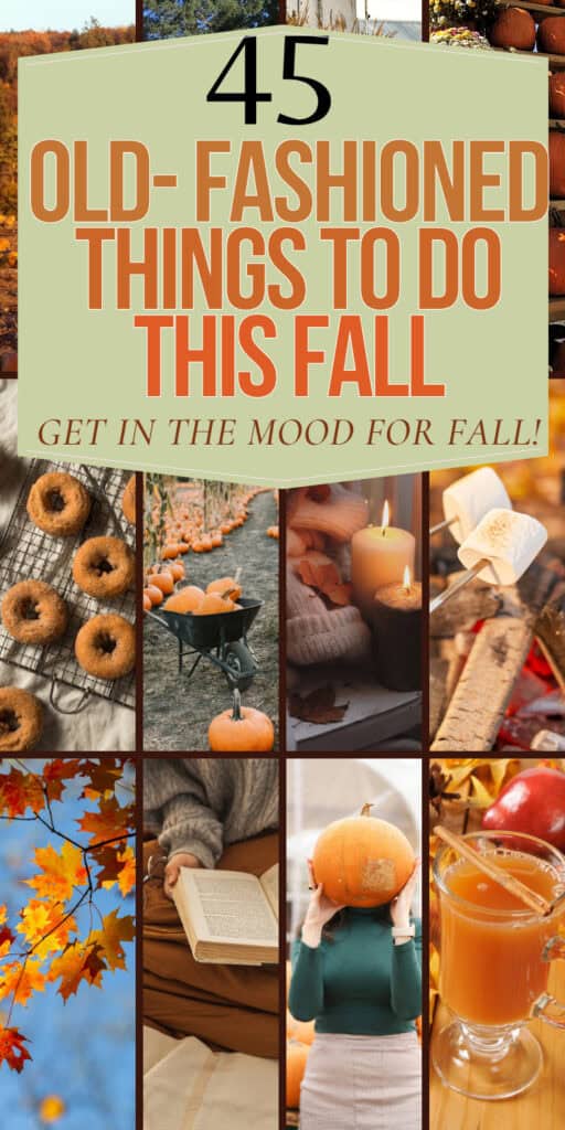 2 45 old fashioned things to do this fall