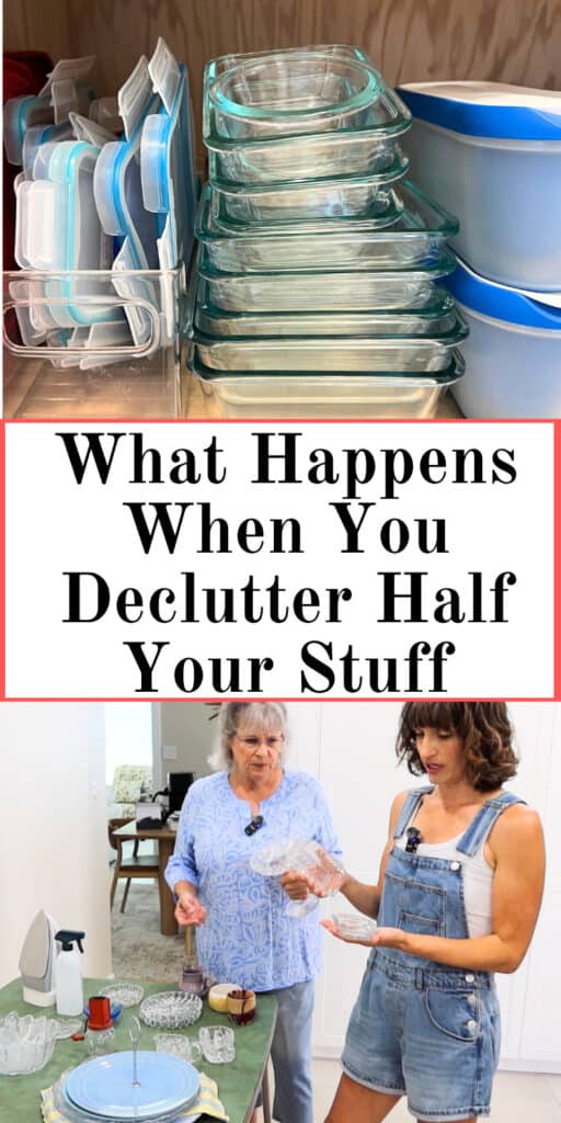 What Happens When You Declutter Half Your Stuff