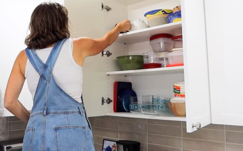 kitchen declutter 1