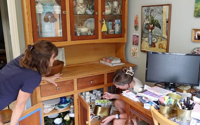 decluttering stuff